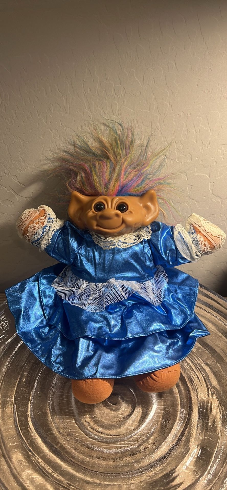Vintage 1990s Fancy Lady Uneeda Troll Doll