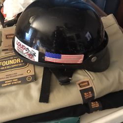 Nice Large Skull Motorcycle Helmet With Removable Bill Only $30 Firm