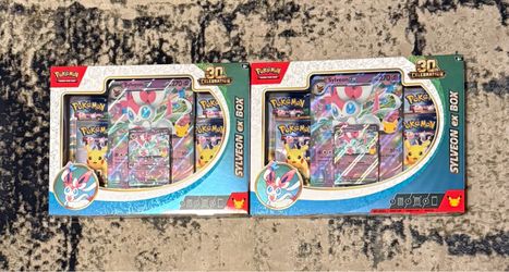 Pokemon 30th Celebration Sylveon EX Box