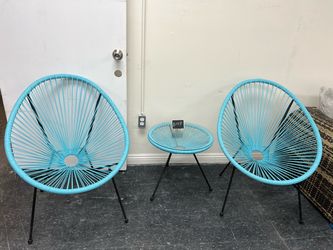 Acapulco Chair Set with Side Table