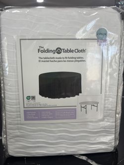 The Folding Table Cloth For 60" Round Tables