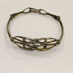 Art Deco sterling silver bracelet