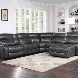 🌟Power Reclining Sectional Sofa On Promotion🔥