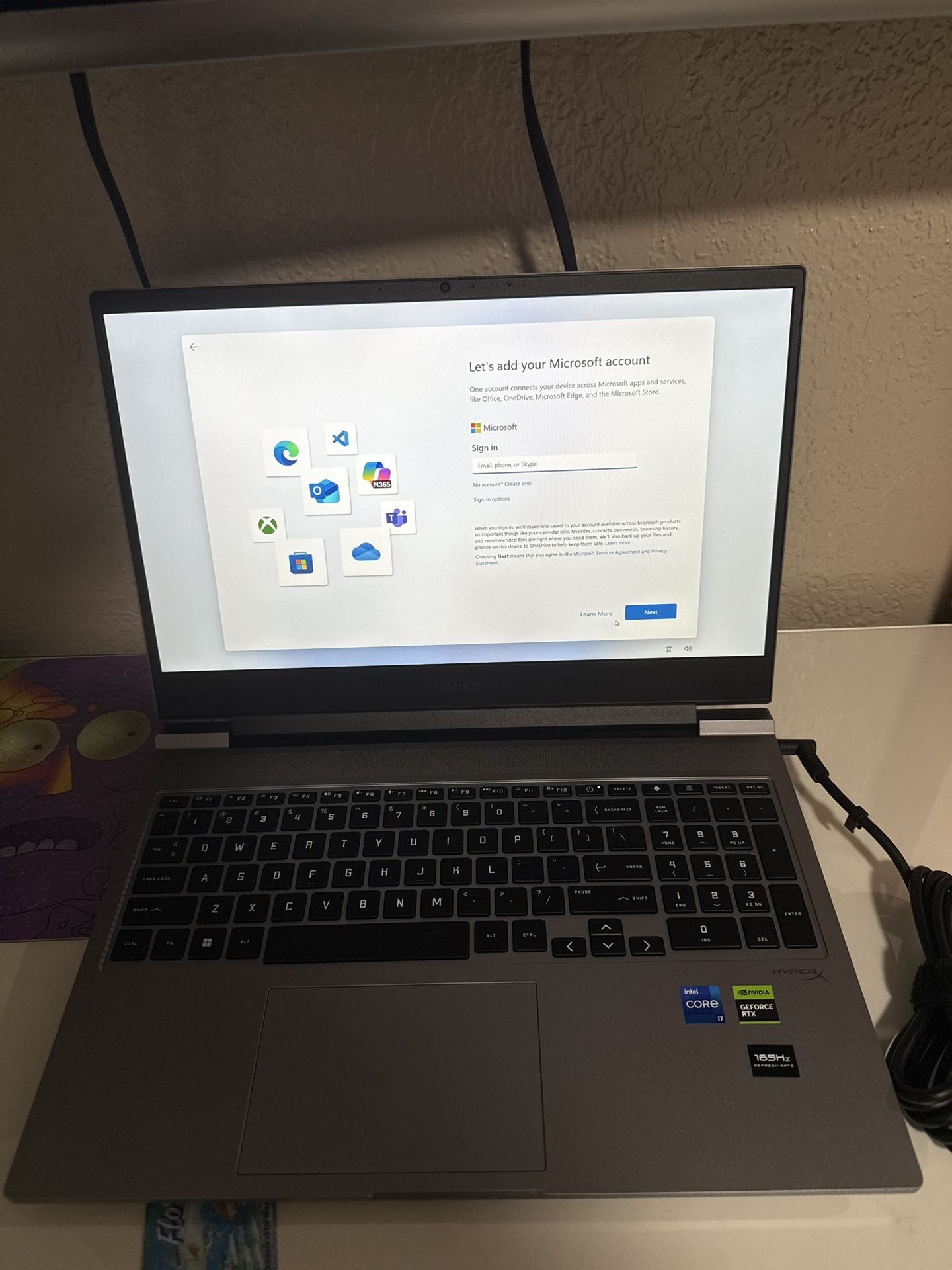 HP OMEN 16-ae0001nr 16.1" Gaming Laptop Computer Platinum Collection - Meteor Silver