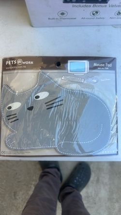 “pets at work” mouse pad