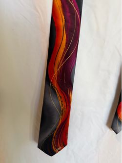 Men’s Tie, J. Garcia, Hieroglyphics Limited Collection, Artist Proof No 7