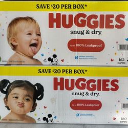Huggies Size 4 And 5 diapers
