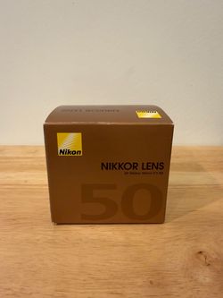 Nikon AF NIKKOR 50mm f/1.4D Lens