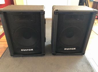**KUSTOM KSC10 Unpowered Pair of Speakers**
