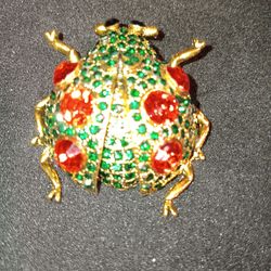 LADYBUG BROOCH