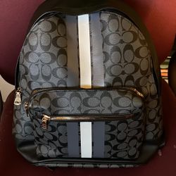 Coach Canvas Backpack 