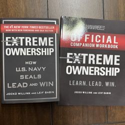 Extreme Ownership Hardcover And Work Book 