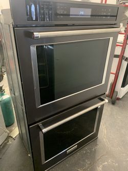 Black stainless Oven 