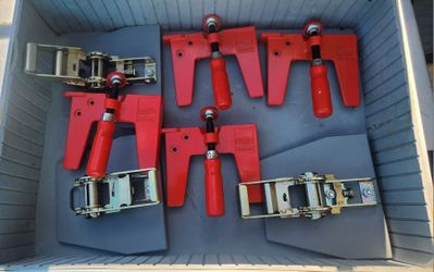 Bessey PVA - Clamp, flooring, spacer Set