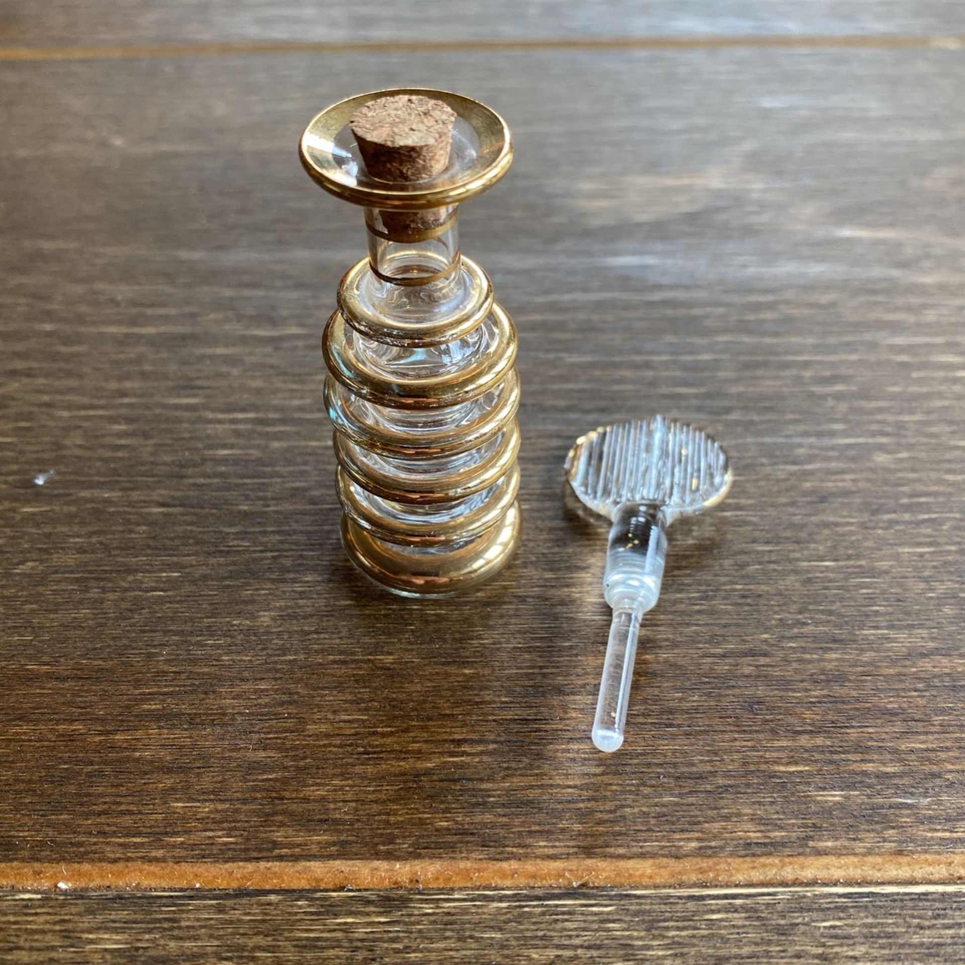 Essential Oil Blown Glass Perfume Bottle