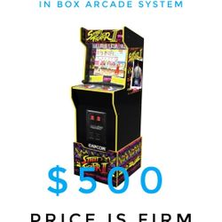 Arcade1Up Street Fighter II Legacy Arcade Console System 