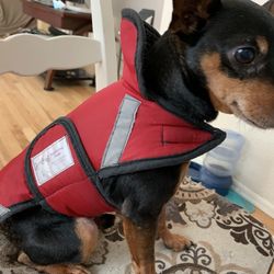 Doggie Rain Coat For Small Breed  5-7 Lbs Weight