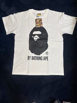 Designer shirt  Ape White Graphic T-Shirt