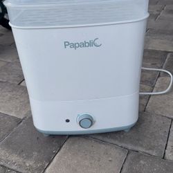 Papablic 11 Bottle Capacity Baby Bottle Electric Steam Sterilizer and Dryer Machine