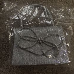 Fashionable & Elegant Butterfly Rhinestone Decor Evening Handbag, Perfect Party Clutch