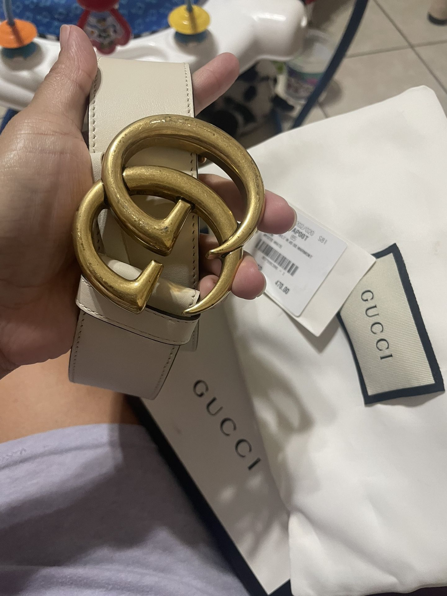 Authentic Gucci Belt Medium