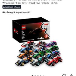 Lego F1 Pack of Six. 