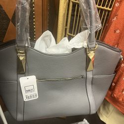 BRAND NEW - MKF Collection Janise Women's Tote Bag,Solid Shoulder Bag Handbag Purse by Mia K - Charcoal