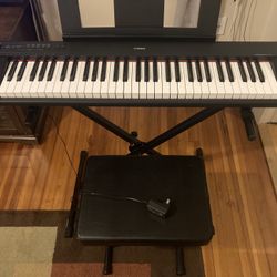 Yamaha Piano Keyboard $150