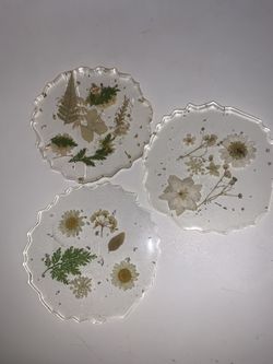 Home made resin coasters For holding drinks