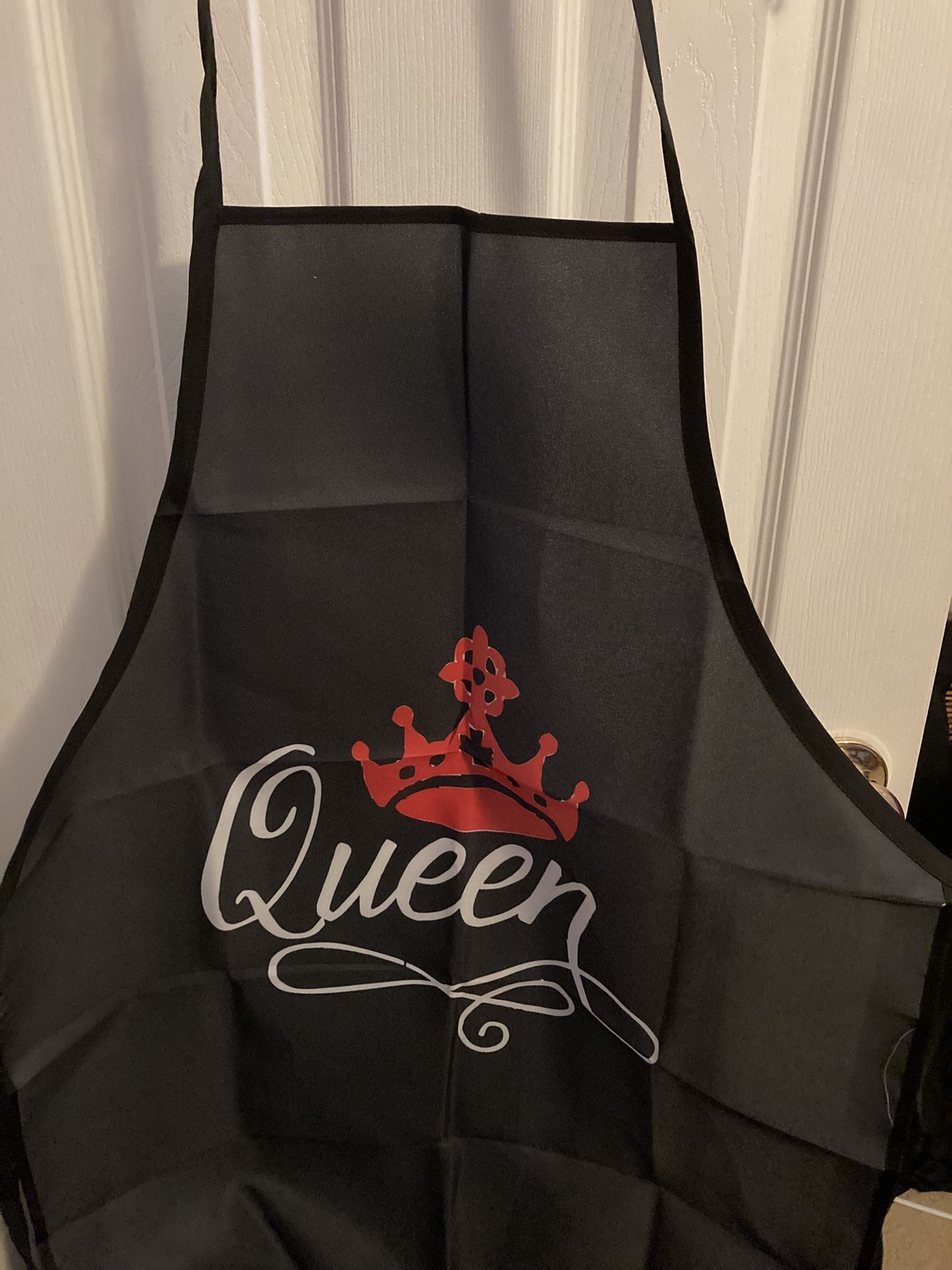 King and Queen Apron