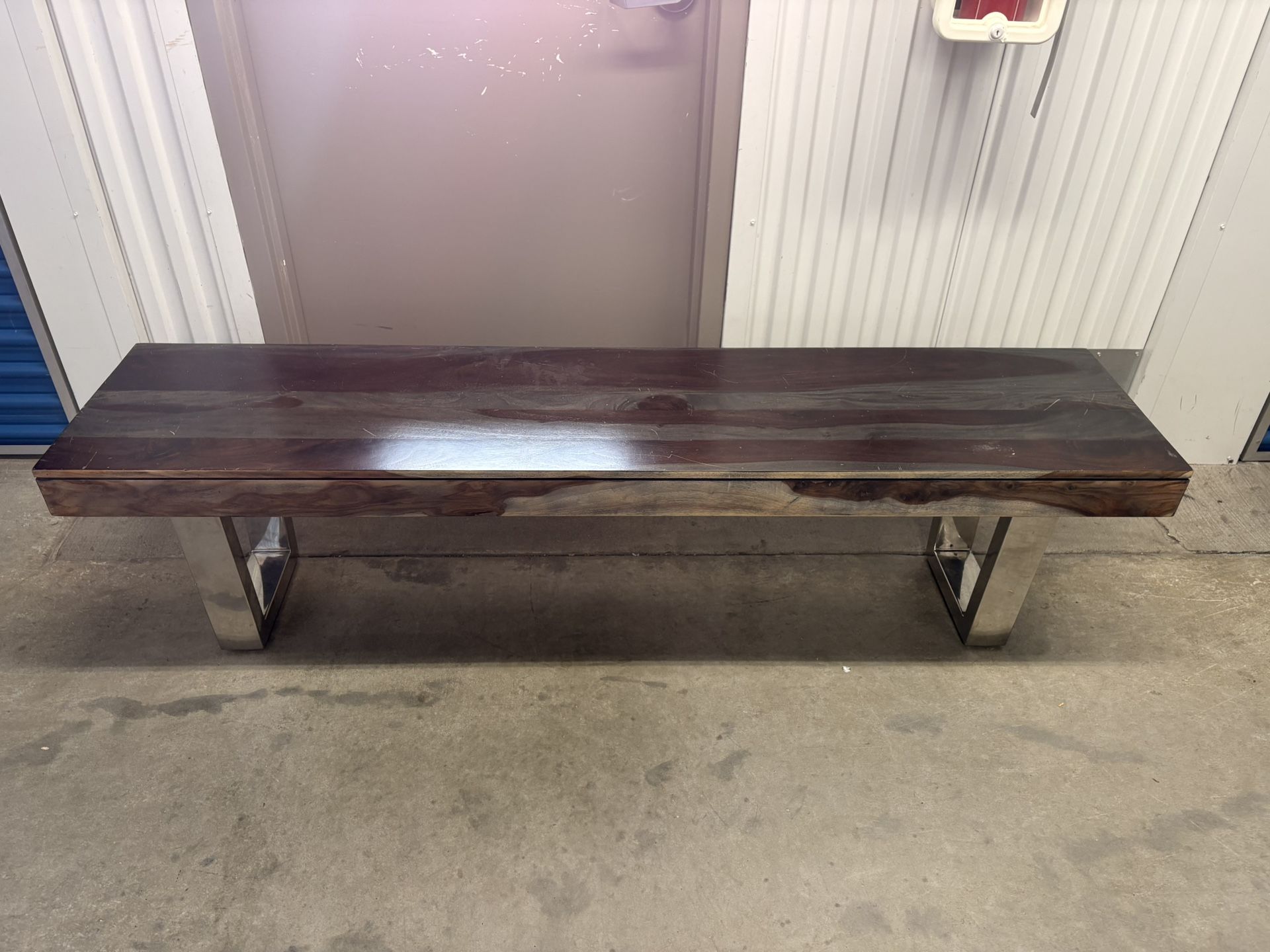 Custom Drift Wood Bench