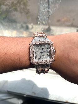Cartier Watch VVS1 Buss down Iced out