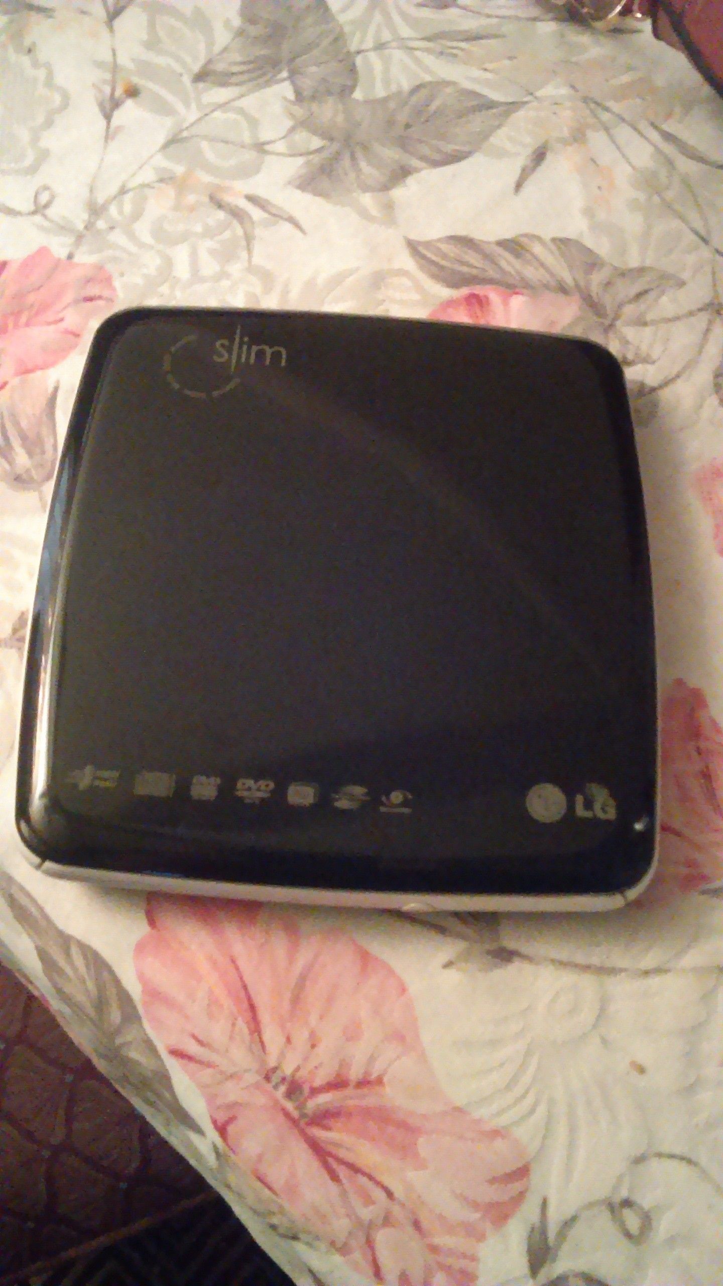Portable dvd burnerplayer for computer