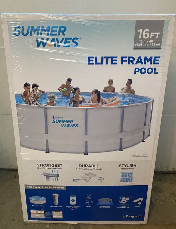 summer waves elite pool manual 16x48