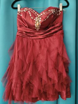 Burgundy/maroon Dress - Size 9