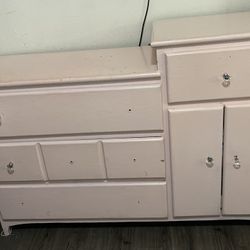 Pink Dresser