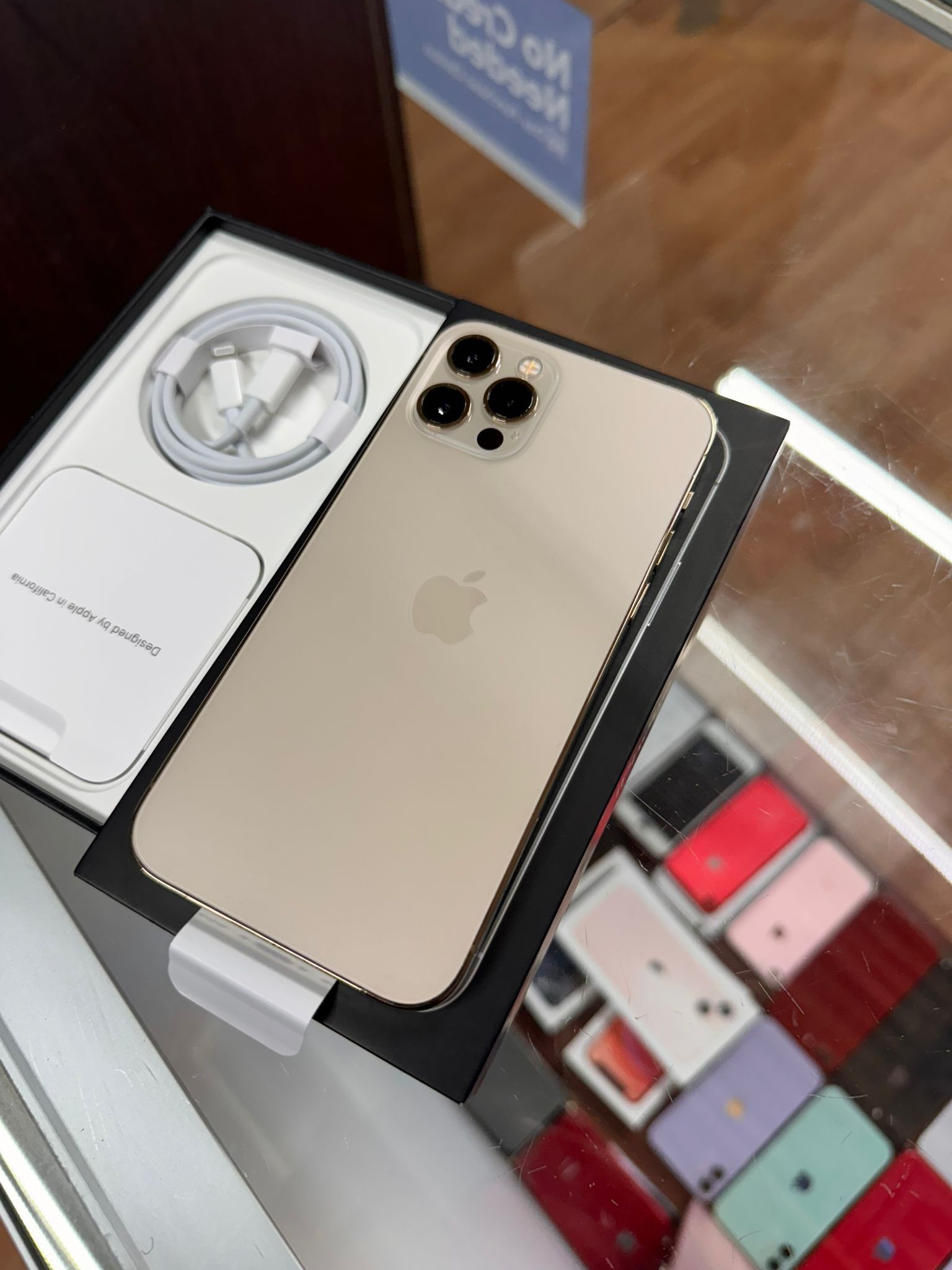 Max Gold What Comes In The Box Of An Iphone 12 IPhone 12 Pro Max Gold - Main Image