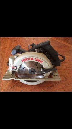 Porter Cable circular saw 7 1/4” model 743