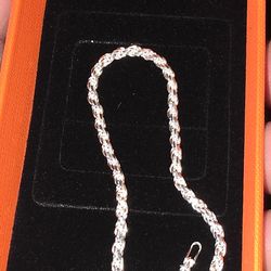 Diamond Cut Rope Bracelet