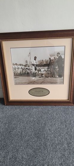 Collector Baseball Memorabilia Lou Gherig
