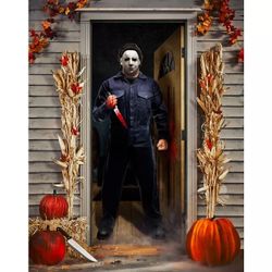 Michael Myer Halloween Door Cover