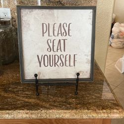 Bathroom Sign