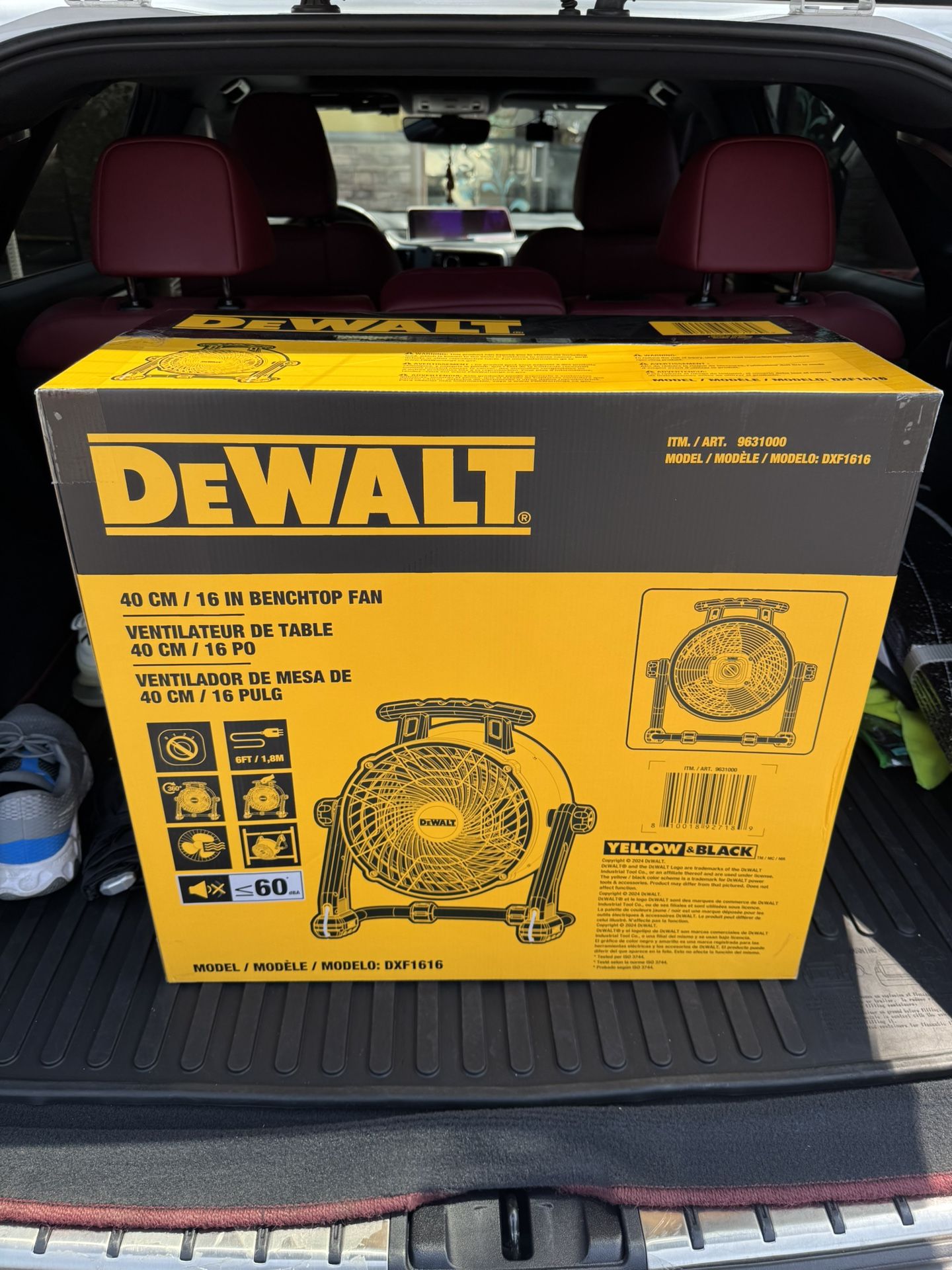 Dewalt Fan