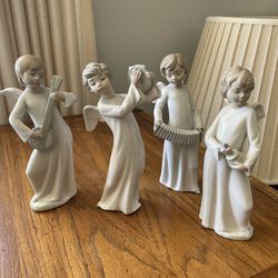 Nao by Lladro Musical Angel Set of Four