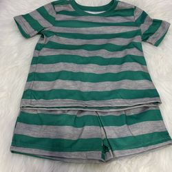 NWOT! Carter’s Christmas Striped Pjs w/ Holiday Book *5T 