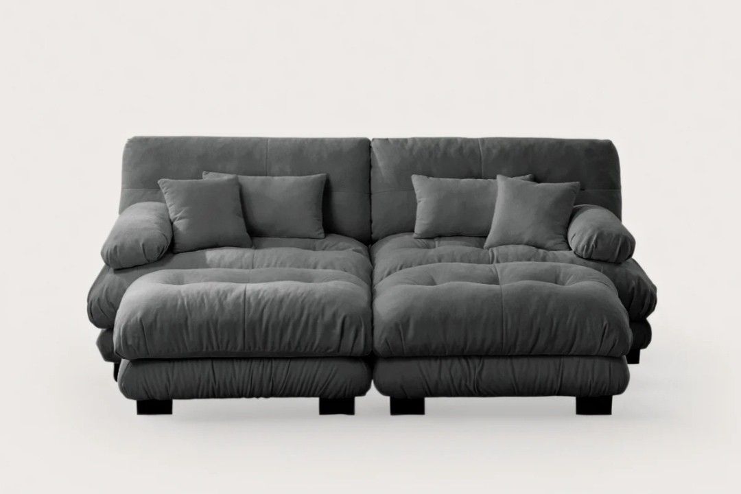 Ai Furniture Couch Plus 2 Ottomans