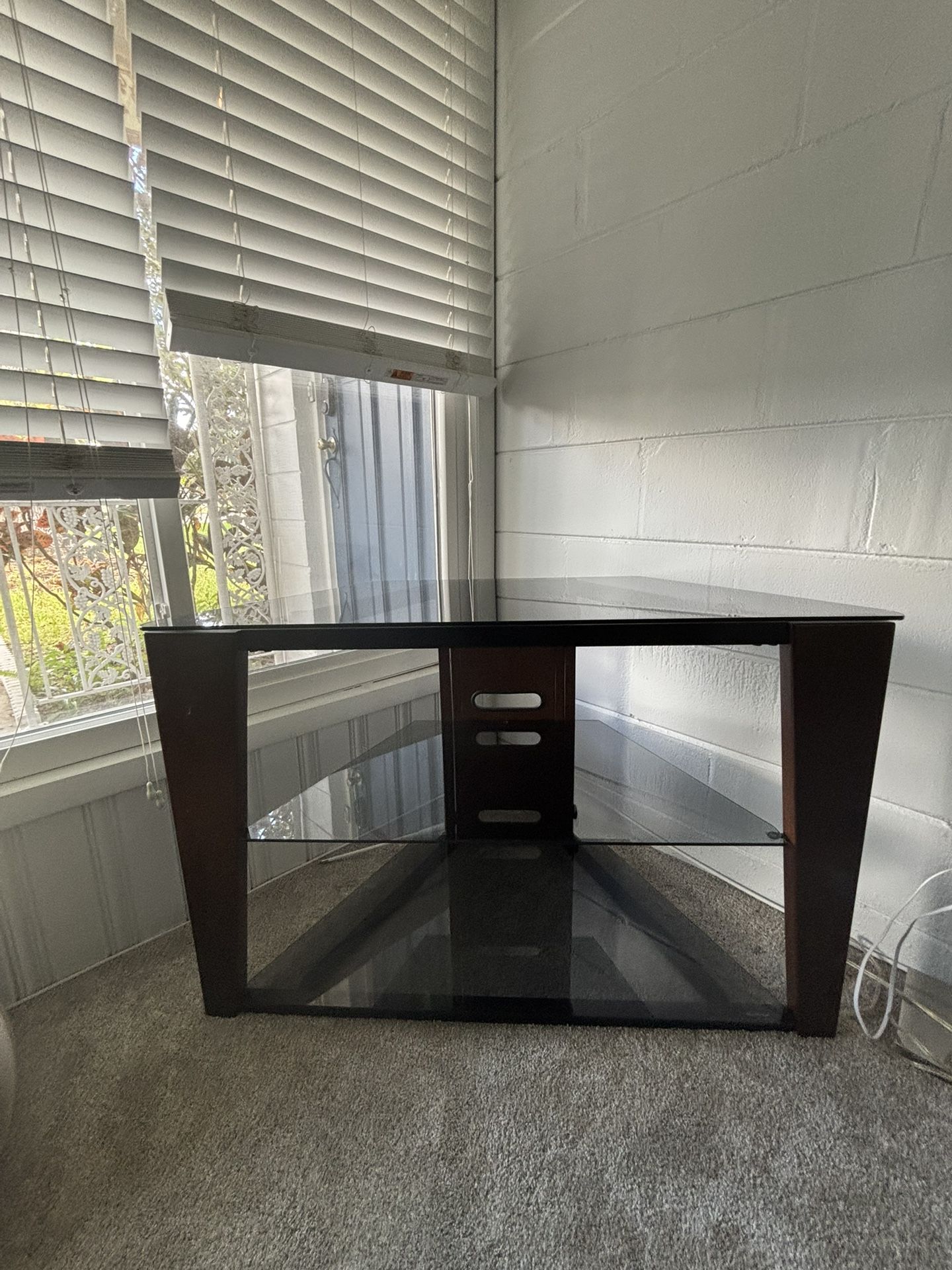 Glass TV Stand