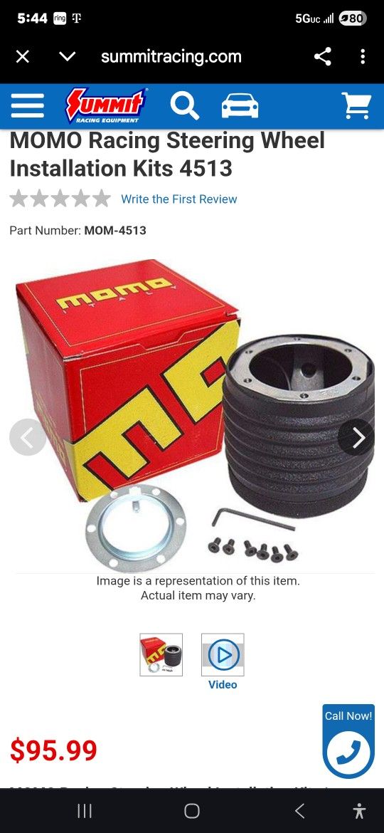 MOMO Racing Steering Wheel Installation Kits 4513