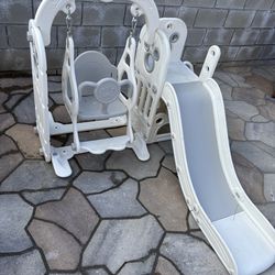Toddler outdoor slide