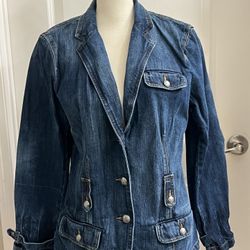 Ralph Lauren Denim Blazer Size L